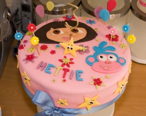 Dora Birthday Cakes on Dora The Explorer   Little Bird Bakery